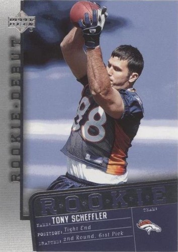 2006 Upper Deck Rookie Debut Tony Scheffler #131