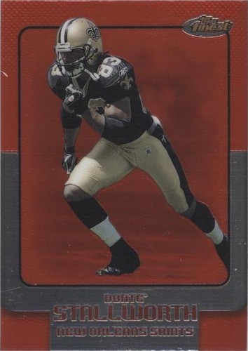 2006 Topps Finest Donte Stallworth #96