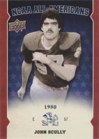 2013 Upper Deck University of Notre Dame John Scully #AA-JS