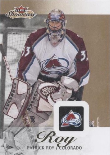 2013-14 Fleer Showcase - Patrick Roy #23