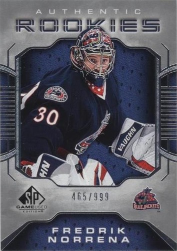 2006-07 SP Game Used Edition - Fredrik Norrena #112