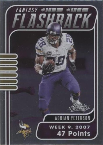 2020 Panini Absolute Adrian Peterson #FF-AP