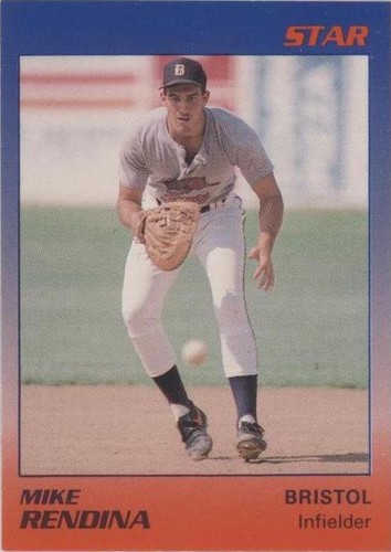 1989 Star Bristol Tigers - Mike Rendina #21