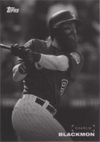 2019 Topps On Demand Black & White - Charlie Blackmon #27