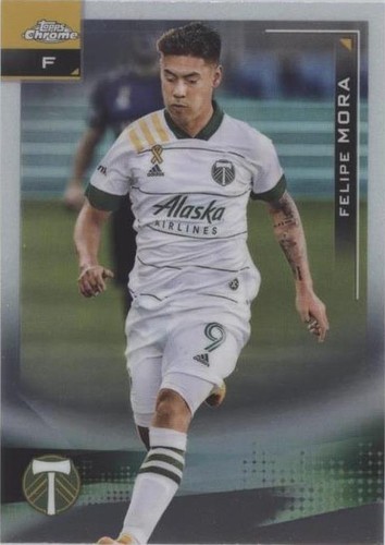 2021 Topps Chrome MLS Felipe Mora #112
