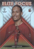 2022-23 Topps UEFA Club Competitions Superstars Virgil van Dijk #EF-VVD