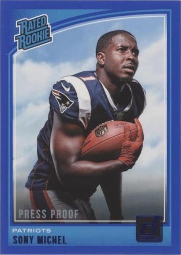 2018 Panini Donruss Sony Michel #310