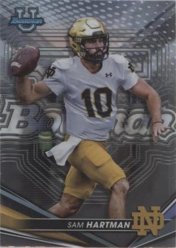2022-23 Bowman's Best University Sam Hartman #92