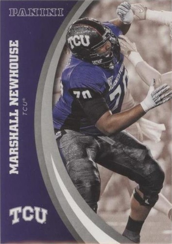 2016 Panini TCU Horned Frogs Marshall Newhouse #25