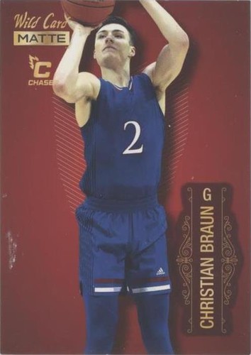 2022-23 Wild Card Matte Draft - Christian Braun #MB-13
