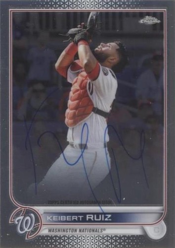 2022 Topps Chrome - Keibert Ruiz #CVA-KR