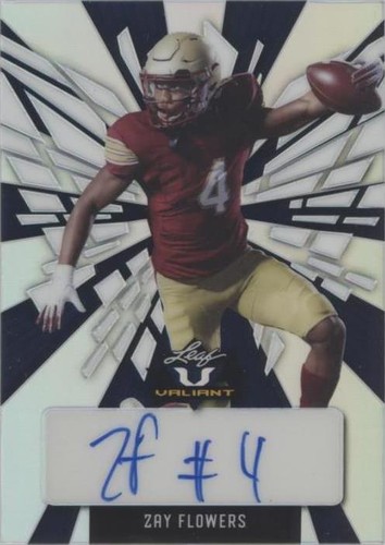 2022 Leaf Valiant Zay Flowers #BA-ZF1