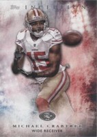 2015 Topps Inception Michael Crabtree #83