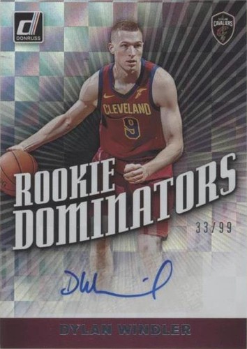 2019-20 Panini Donruss - Dylan Windler #RD-DWD