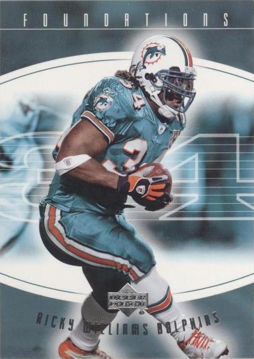 2004 Upper Deck Foundations Ricky Williams #50