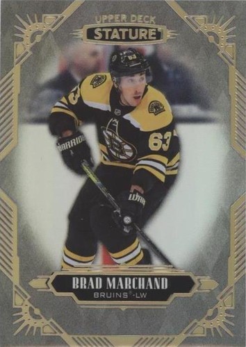 2020-21 Upper Deck Stature - Brad Marchand #24