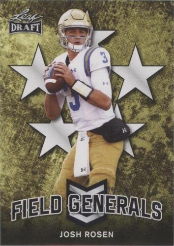 2018 Leaf Draft Josh Rosen #FG-04