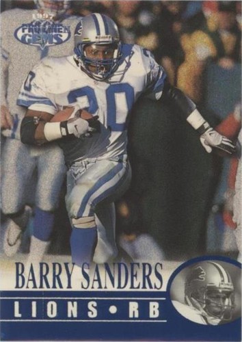1997 Pro Line Gems Barry Sanders #35