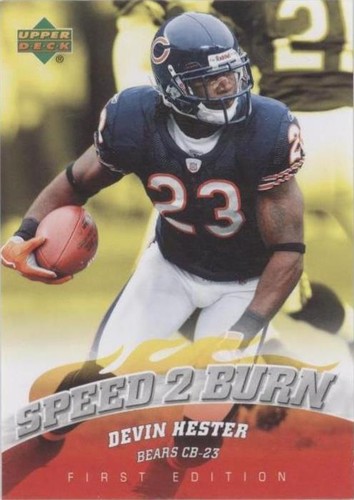 2007 Upper Deck First Edition Devin Hester #SB-DH
