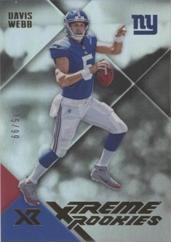 2017 Panini XR Davis Webb #XR-DW