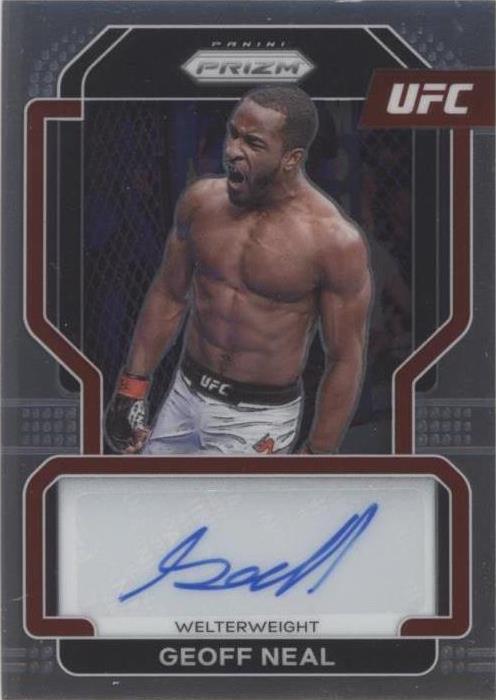 2022 Panini Prizm UFC - Geoff Neal #SG-GFN