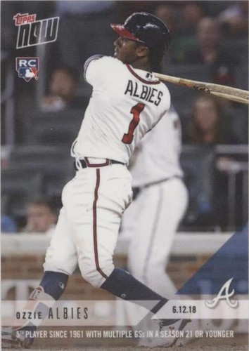 2018 Topps Now - Ozzie Albies #315