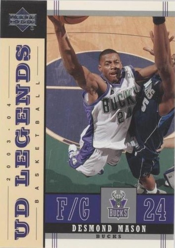 2003-04 Upper Deck UD Legends - Desmond Mason #46