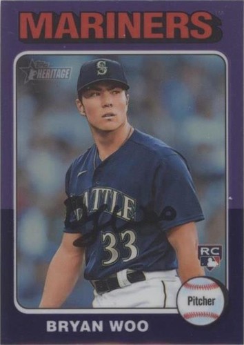 2024 Topps Heritage - Bryan Woo #245