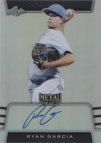 2019 Leaf Metal Draft - Ryan Garcia #BA-RG2