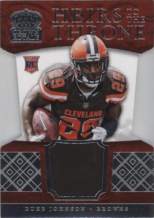 2015 Panini Crown Royale Duke Johnson #HT-DJ