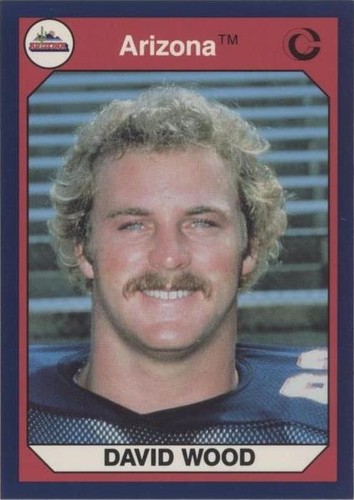 1990 Collegiate Collection University of Arizona David Wood #59