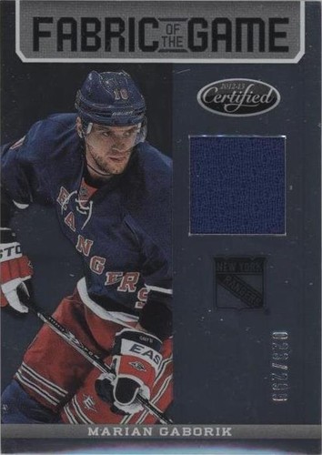 2012-13 Panini Certified - Marian Gaborik #FOG-GAB