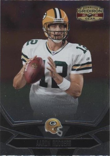 2008 Donruss Gridiron Gear Aaron Rodgers #36