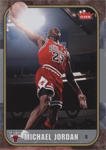 2007-08 Fleer Michael Jordan - Michael Jordan #33