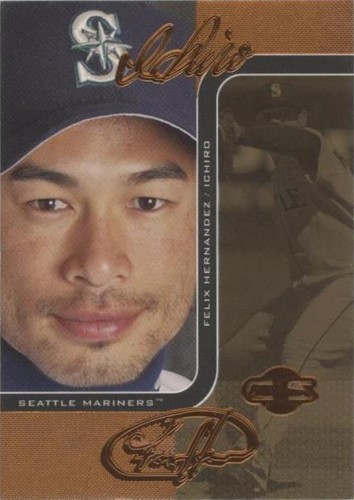 2006 Topps Co-Signers - Félix Hernández Ichiro Suzuki #75-A