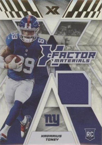 2021 Panini XR Kadarius Toney #XFM-KTO