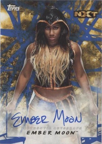 2018 Topps WWE Road to Wrestlemania - Ember Moon #A-EM