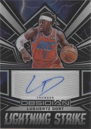 2022-23 Panini Obsidian - Luguentz Dort #LS-LTO