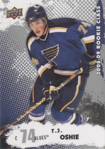 2008-09 Upper Deck Rookie Class - T.J. Oshie #42
