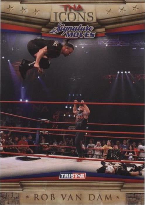 2010 TRISTAR TNA Icons - Rob Van Dam #24