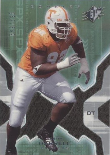 2007 SPx Justin Harrell #107