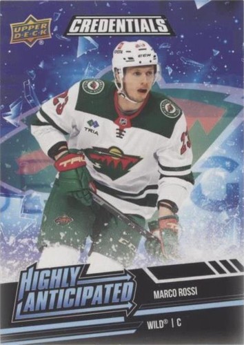 2022-23 Upper Deck Credentials - Marco Rossi #HA-9