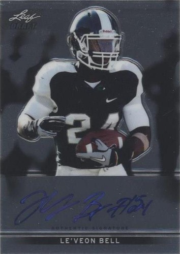 2013 Leaf Metal Draft Le'Veon Bell #BA-LVB