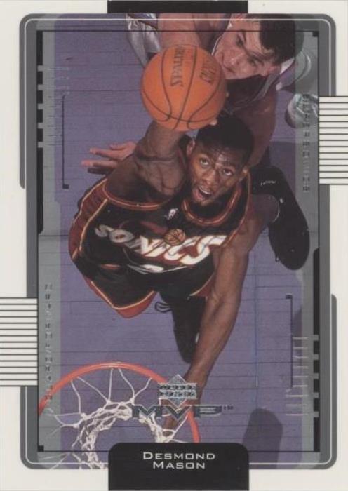 2001-02 Upper Deck MVP - Desmond Mason #161