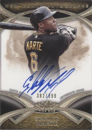 2014 Topps Tier One - Starling Marte #NGA-SMA