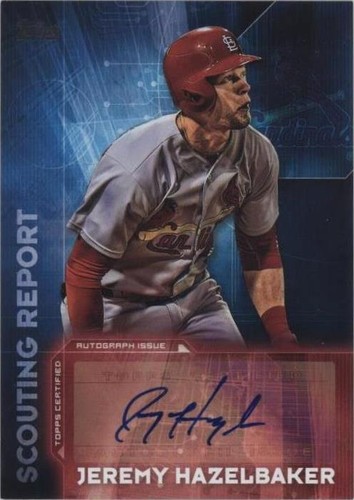 2016 Topps Update Series - Jeremy Hazelbaker #SRA-JH