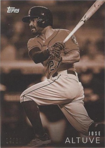 2018 Topps On Demand Black & White - Jose Altuve #4A