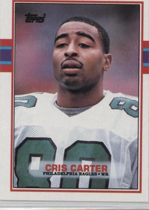 Topps Cris Carter #121 1989