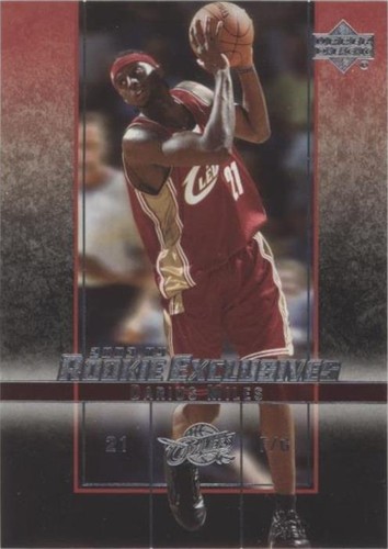 2003-04 Upper Deck Rookie Exclusives - Darius Miles #31