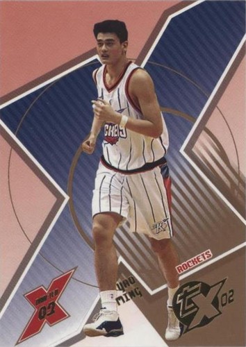 YAO MING 2002-03 TOPPS XPECTATIONS ROOKIE RC AUTOGRAPH AUTO
